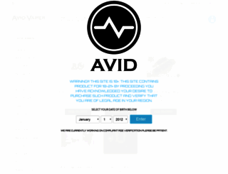 avidvaper.com screenshot