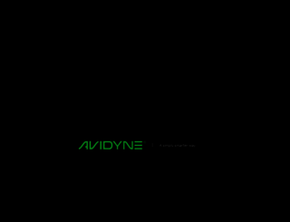 avidyne.com screenshot