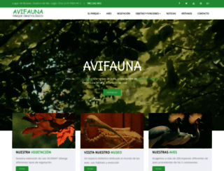 avifauna.net screenshot