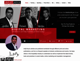 avijitarya.com screenshot