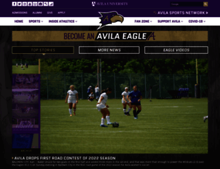 avilaathletics.com screenshot