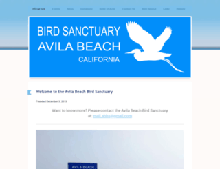 avilabeachbirdsanctuary.net screenshot