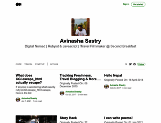 avinasha.com screenshot