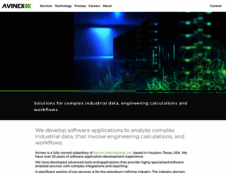 avinex.co.in screenshot