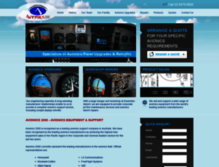 avionics2000.com.au screenshot