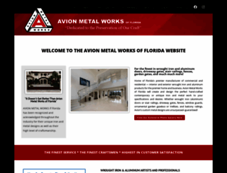 avionmetalworks.com screenshot