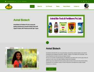 aviralbiotech.com screenshot