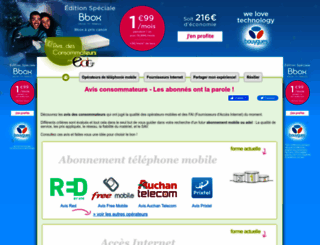 avis-consommateur.fr screenshot