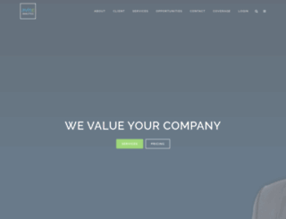 aviseanalytics.com screenshot