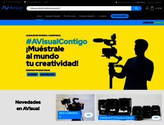 avisualpro.es screenshot