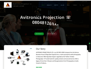 avitronics.co.in screenshot