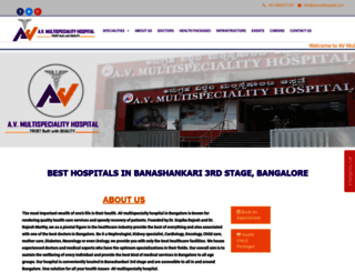avmultihospital.com screenshot