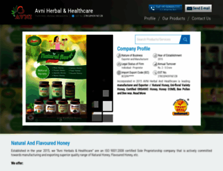 avnihoney.com screenshot