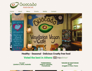 avocadoathens.com screenshot