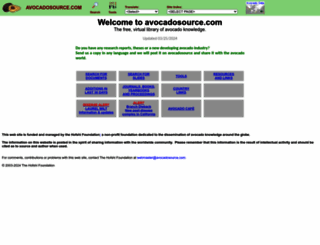 avocadosource.com screenshot