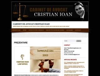 avocat-bucuresti.org screenshot