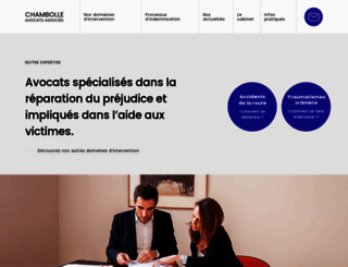avocat-chambolle.com screenshot