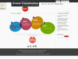 avocat-consultation.com screenshot