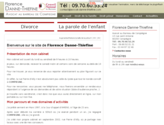 avocat-danne-thiefine.com screenshot