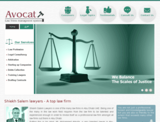 avocat.newvitalsoft.com screenshot