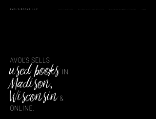 avolsbookstore.com screenshot