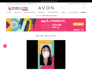 avon.com.mx screenshot