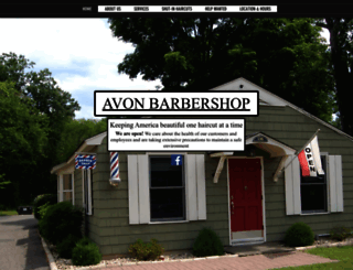 avonbarbershop.com screenshot