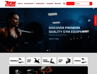 avonfitnessmachines.com screenshot