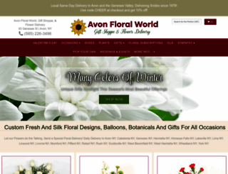 avonfloralworld.com screenshot