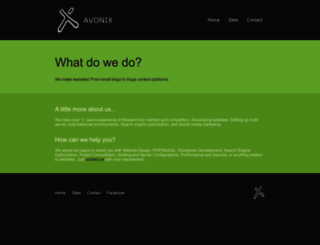 avonix.com screenshot