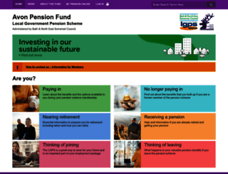 avonpensionfund.org.uk screenshot