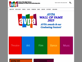 avpafoundation.org screenshot