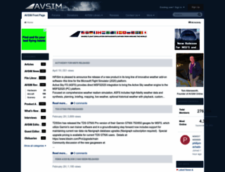 avsim.net screenshot