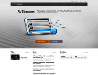 avstreamer.eplayworks.com screenshot