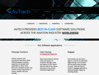 avtechcorp.com screenshot