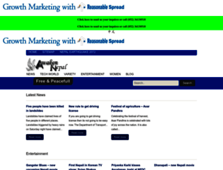awaken-nepal.com screenshot