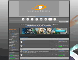 awakened-studio.team-talk.net screenshot