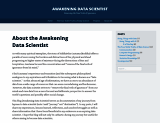 awakeningdatascientist.wordpress.com screenshot