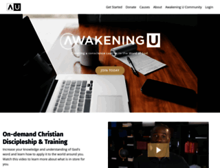 awakeningleaders.org screenshot