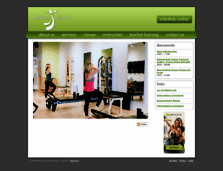 awakenpilates.com screenshot