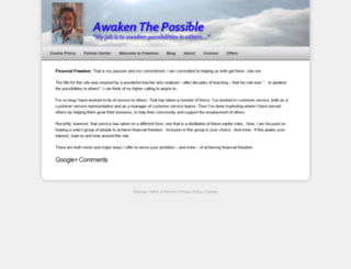 awakenthepossible.com screenshot