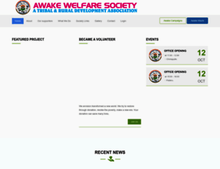 awakewelfaresociety.org screenshot