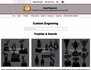 awardengravers.co.nz screenshot