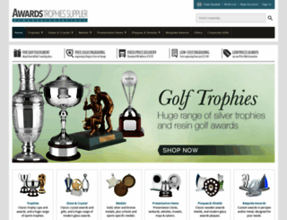 awards-trophies-supplier.co.uk screenshot