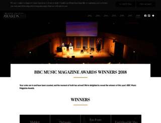 awards.classical-music.com screenshot