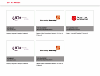 awards.clickhere.com screenshot