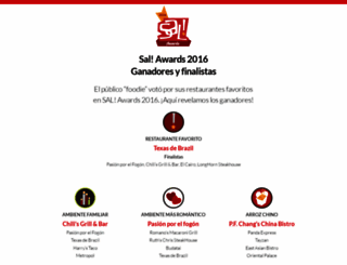 awards.sal.pr screenshot