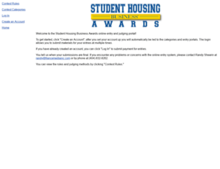 awards.studenthousingbusiness.com screenshot