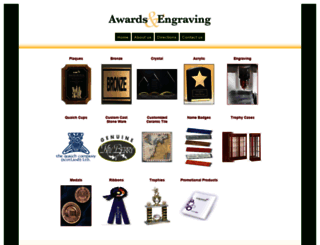 awardsandengraving.com screenshot
