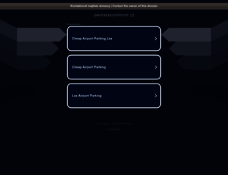 awarelaxcentrum.cz screenshot